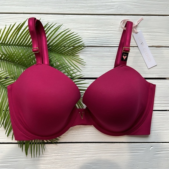 NWT Victorias Secret Love Cloud Smooth Lightly Lined Full Coverage Bra sz 32DDD - Picture 4 of 7